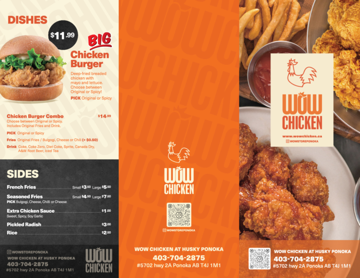 Wow Chicken Menu Wow Chicken Kensington _ Menu for WOW Chicken & Katsu (Royal Oak) – RPKK